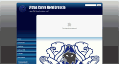 Desktop Screenshot of curvanordbrescia.it